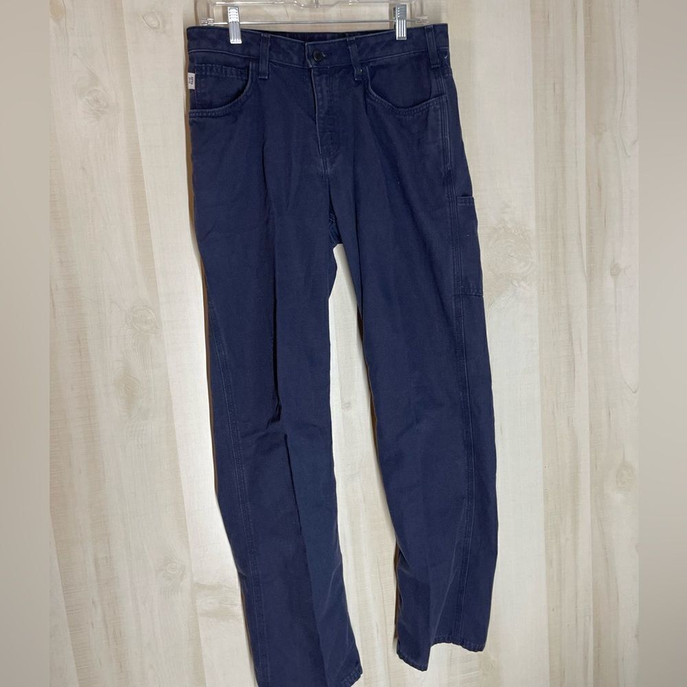 Carhart nfpa 2112 navy pants flame resistant, size 10